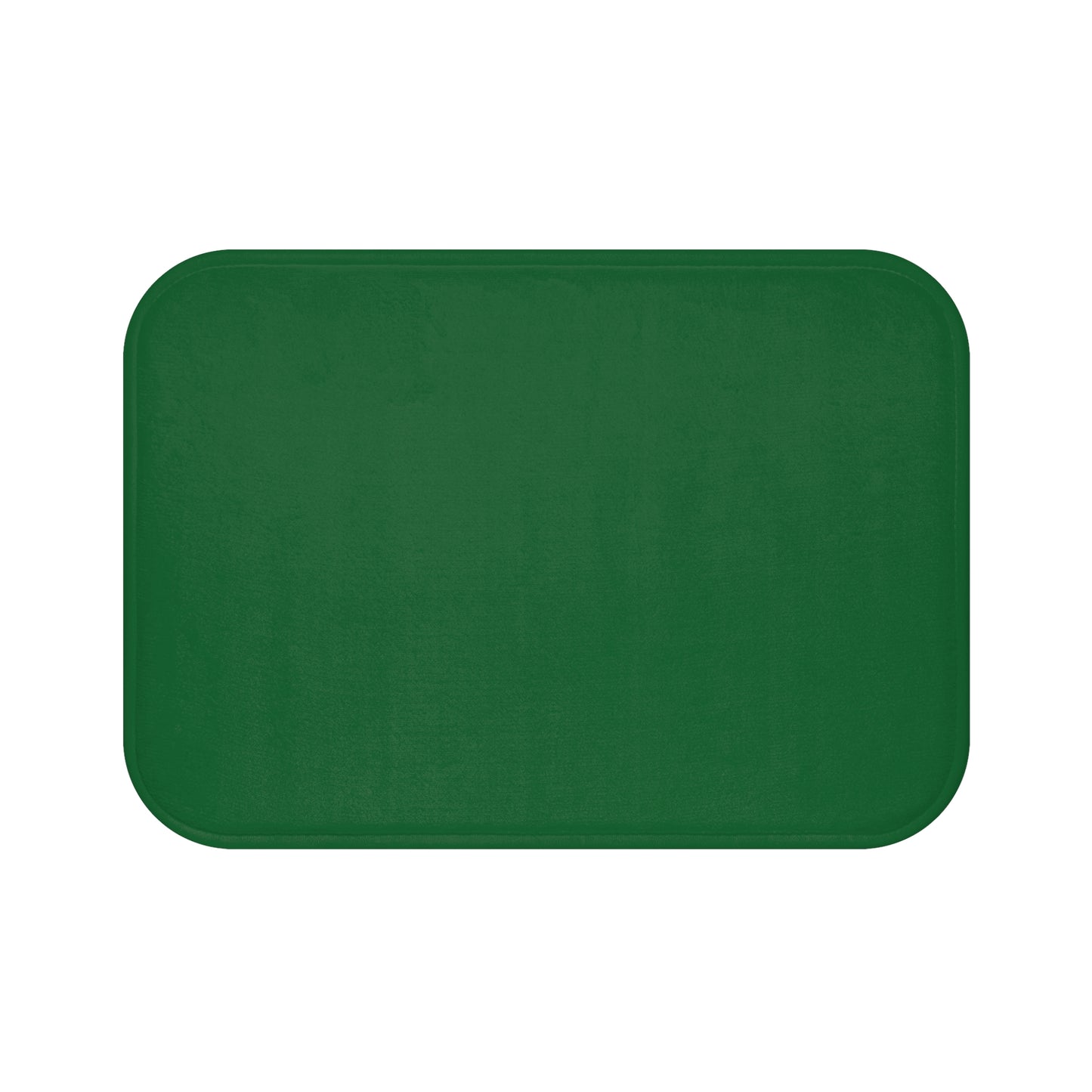 Pretty Dark Green Bath Mat