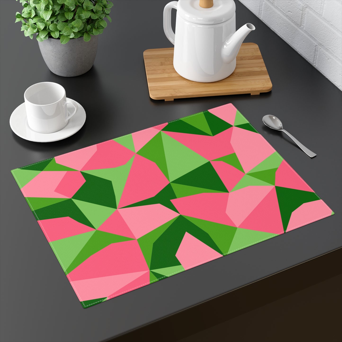 Pretty Geo Placemat, 1pc