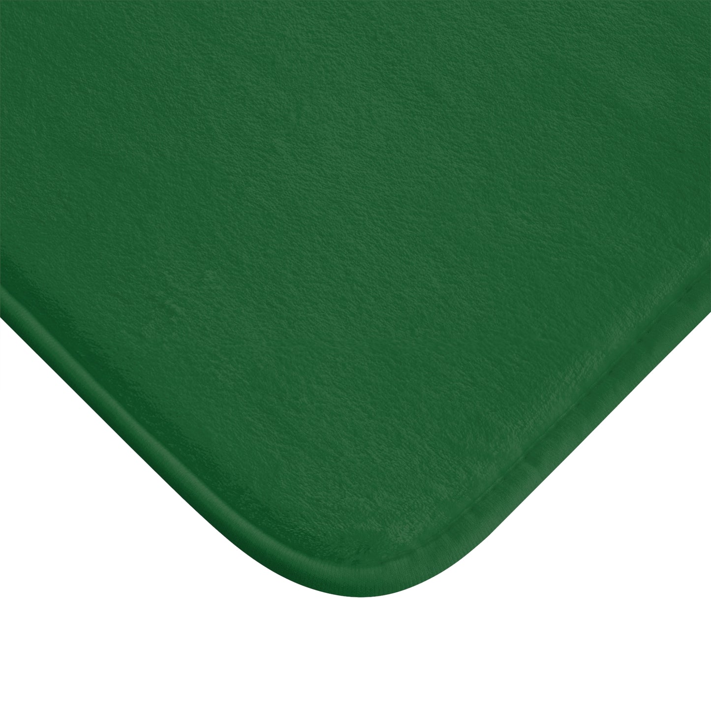 Pretty Dark Green Bath Mat