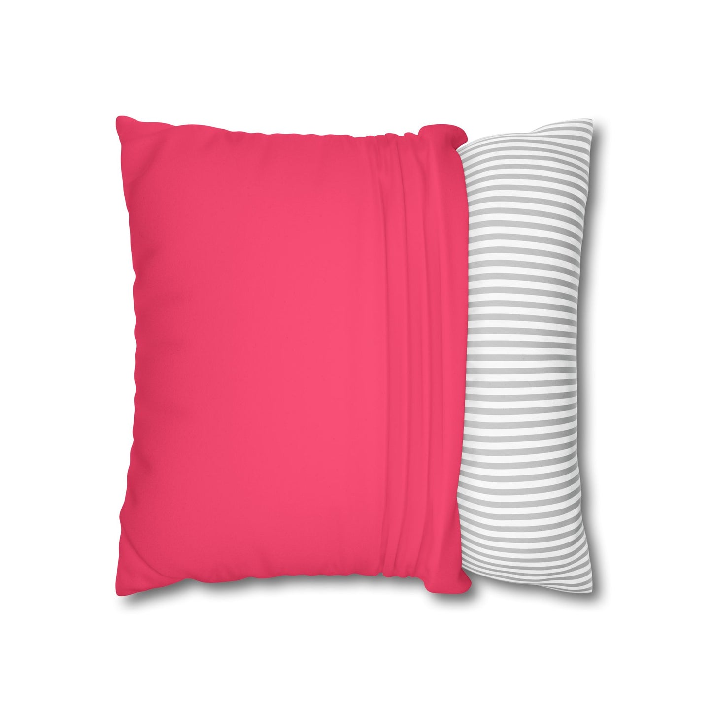 Dope Raspberry Faux Suede Square Pillowcase