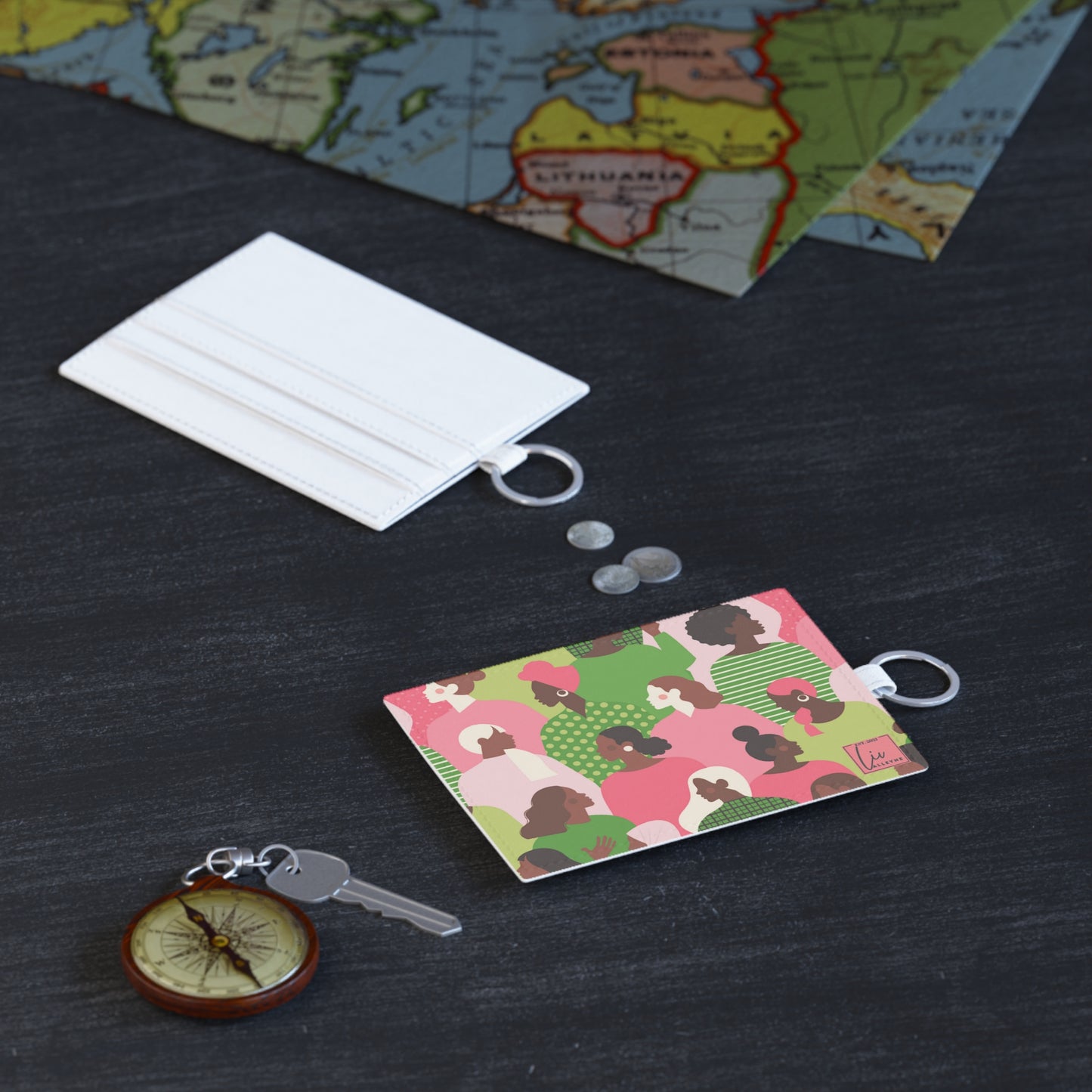 Profiles of Pearlfection Leather Card Holder