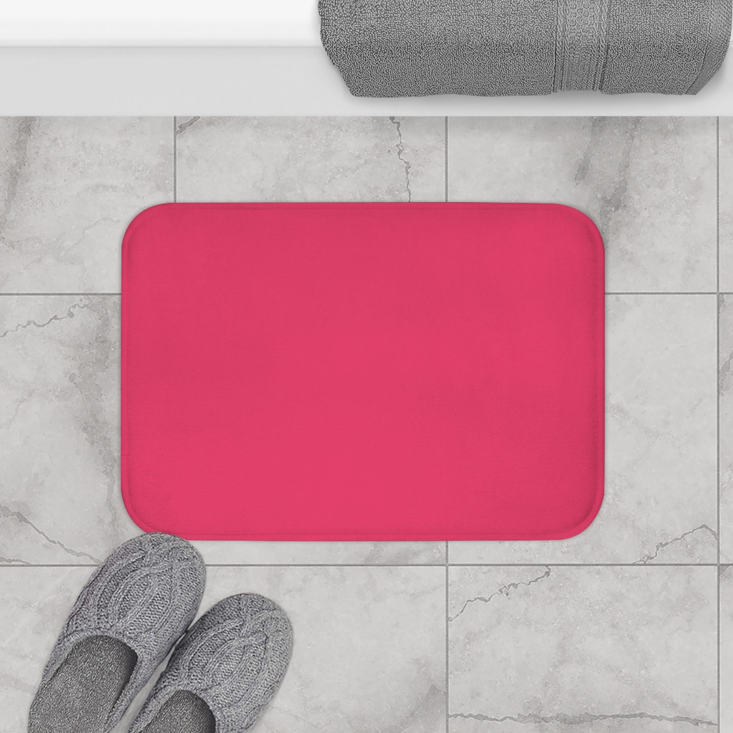 Dope Raspberry Bath Mat