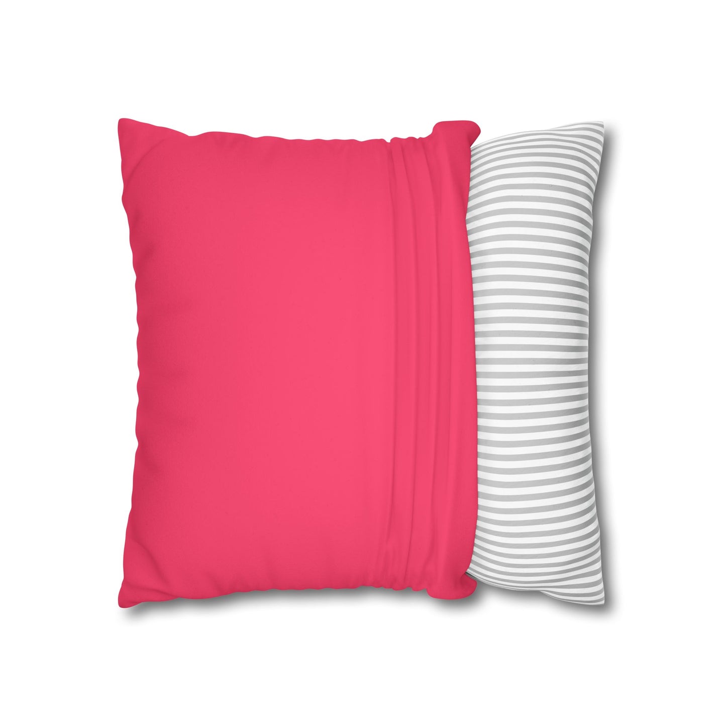 Dope Raspberry Faux Suede Square Pillowcase