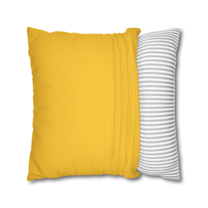 Dope Sunshine Faux Suede Square Pillowcase