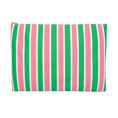 Lex Striped Accessory Pouch