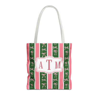 Bowed and Beautiful Custom Tote Bag