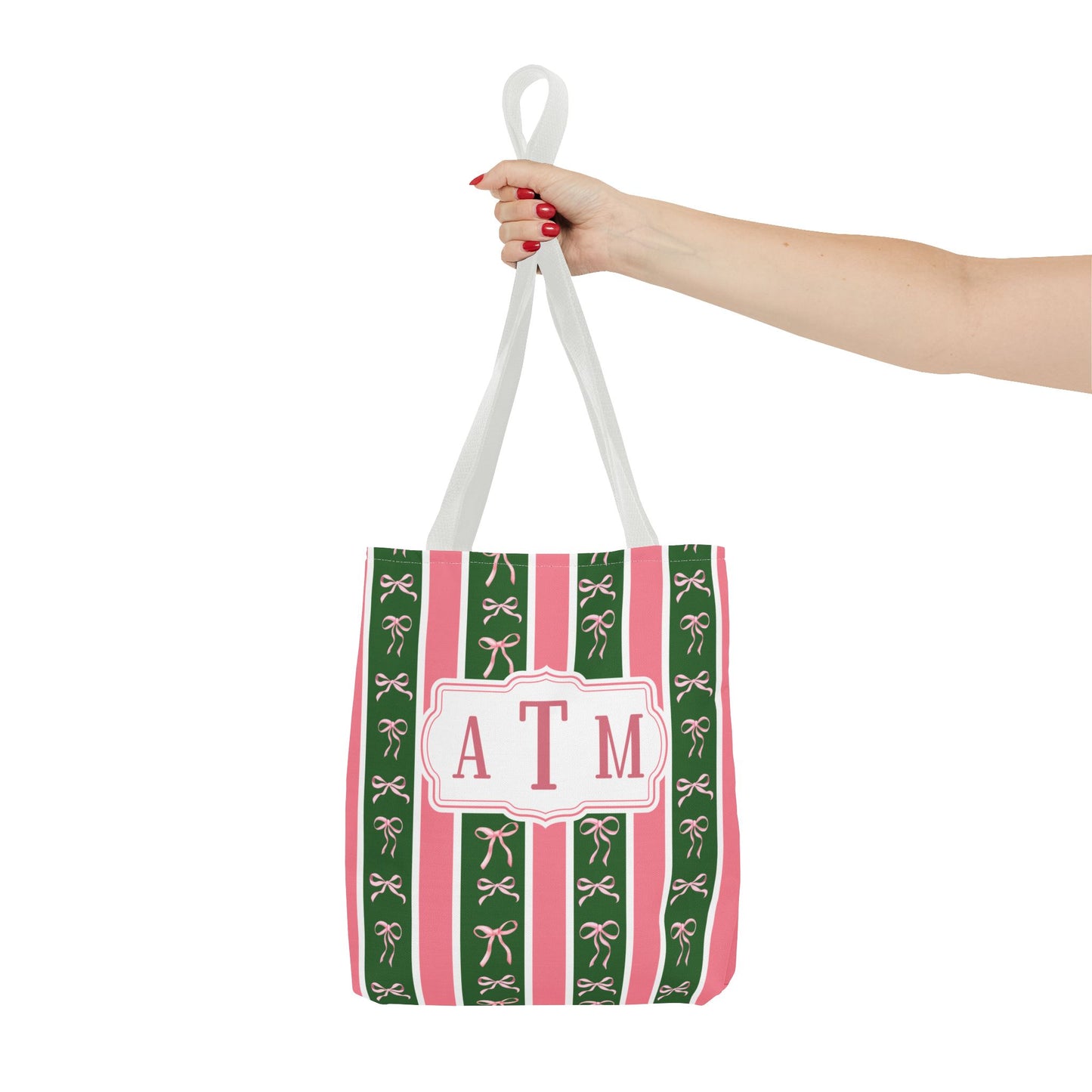 Bowed and Beautiful Custom Tote Bag