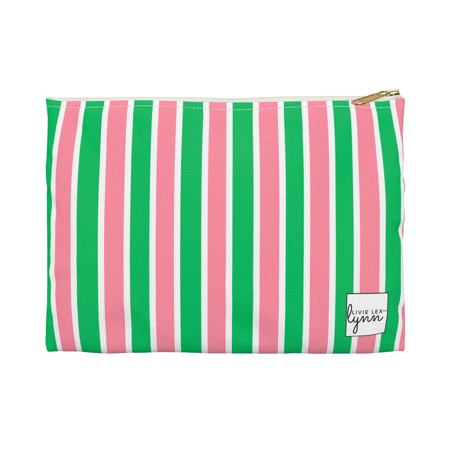 Lex Striped Accessory Pouch