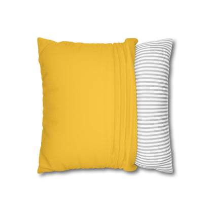 Dope Sunshine Faux Suede Square Pillowcase