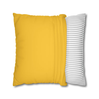 Dope Sunshine Faux Suede Square Pillowcase