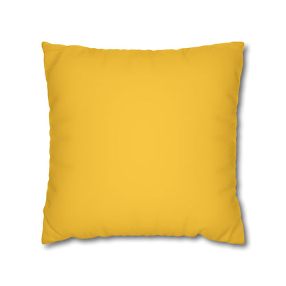 Dope Sunshine Faux Suede Square Pillowcase