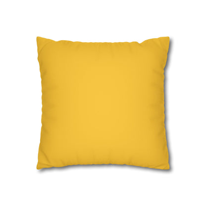 Dope Sunshine Faux Suede Square Pillowcase