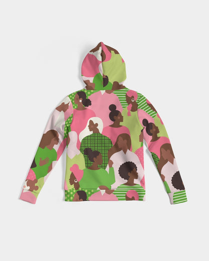 Profiles of Pearlfection 2 Women's All-Over Print Hoodie