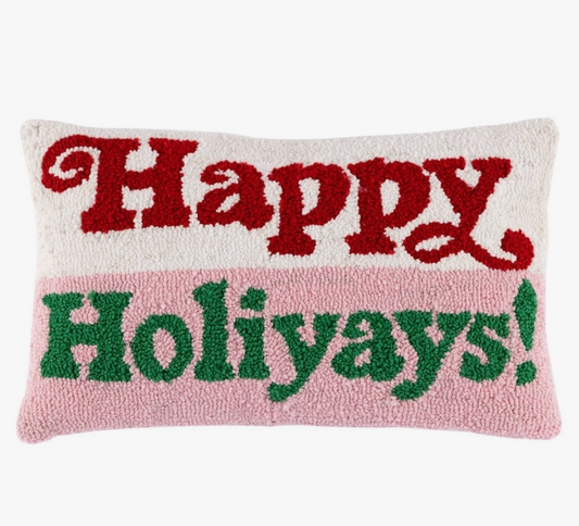 Happy Holiyays Pillow