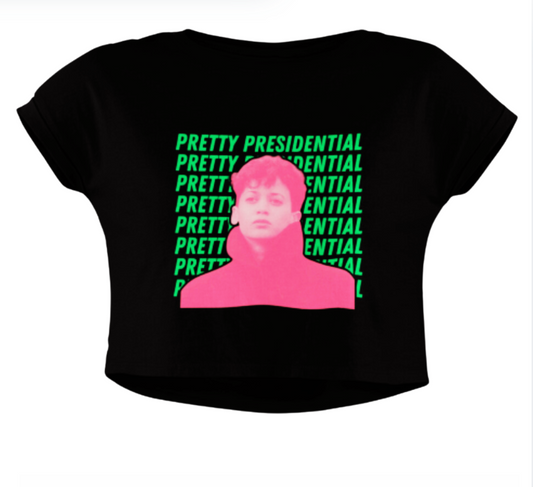 Pretty Presidential Cop Top (Black)