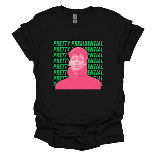 Pretty Presidential Unisex Tee (Black)