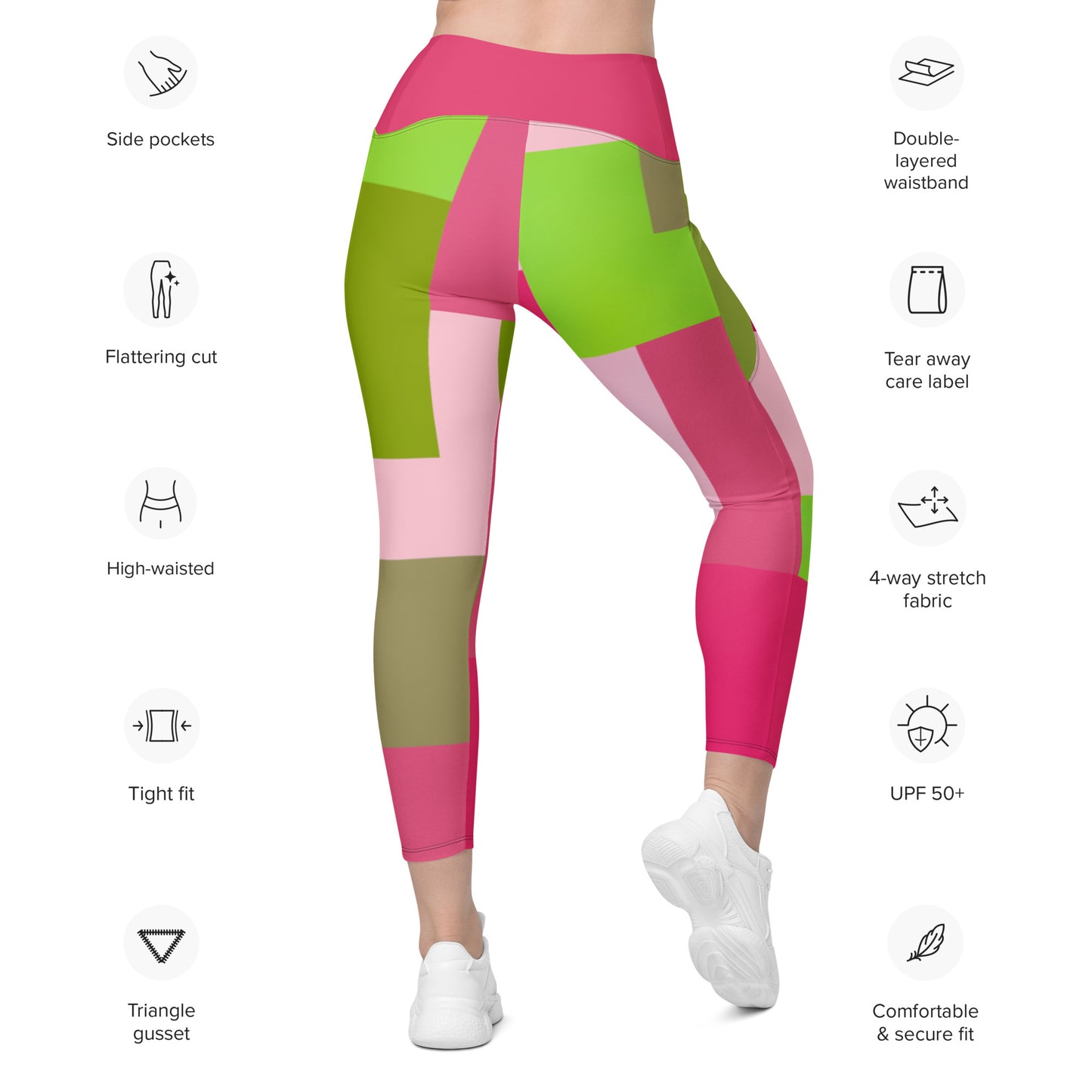 Geo 2.0 Leggings with pockets