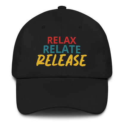 Relax Relate Release Ball Cap