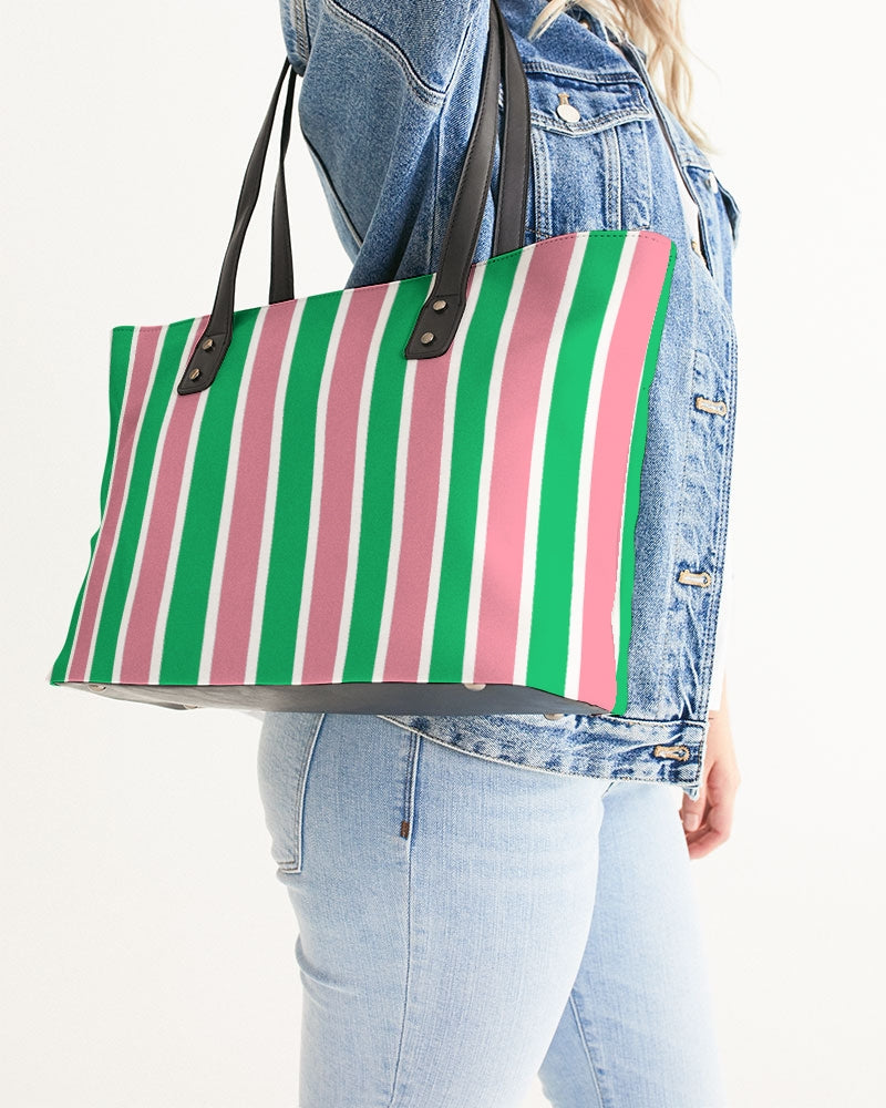 Lex Striped Stylish Tote