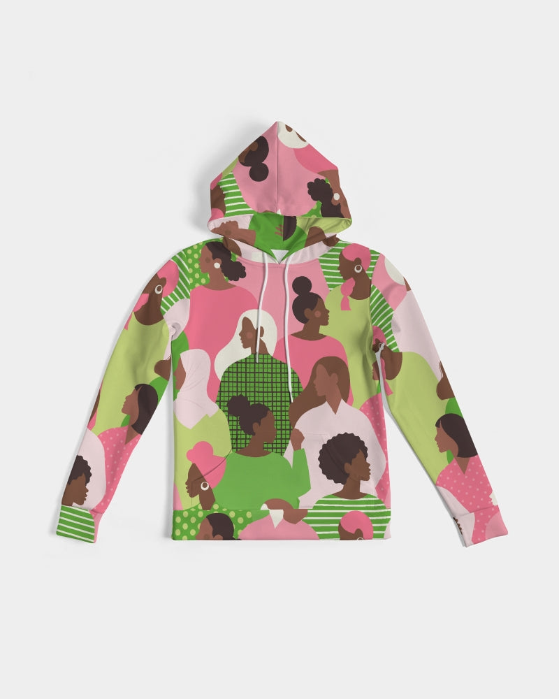 Profiles of Pearlfection 2 Women's All-Over Print Hoodie