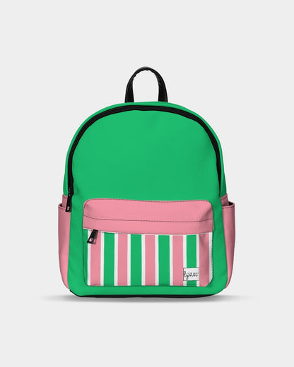 Lex Striped Mini Canvas Backpack